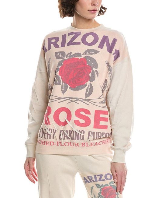 The Nu Vintage Pink Arizona Rose Crewneck Pullover