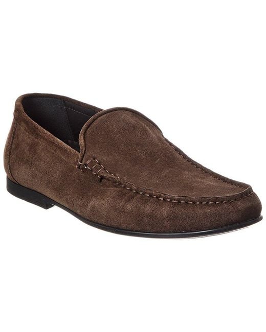 Bally Brown Craxon Suede Loafer for men