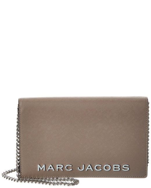 Marc Jacobs Brown Trademarc 2.0 Slg Party On A Chain