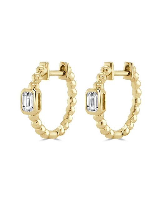 Sabrina Designs Metallic 14K 0.32 Ct. Tw. Diamond Earrings
