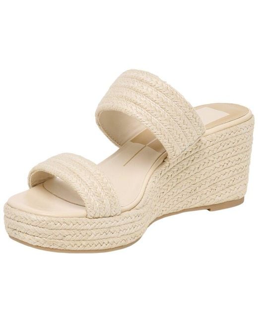 Dolce Vita White Lenora Wedge