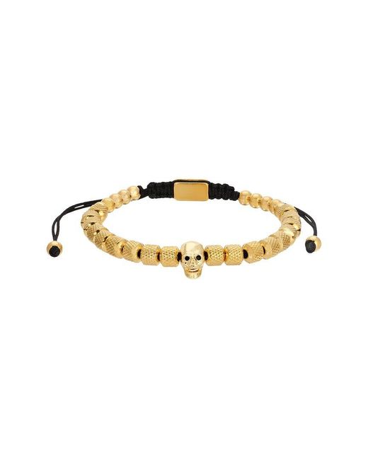 Eye Candy LA Metallic Lucas Skull 3pc Stackable Bracelet Set