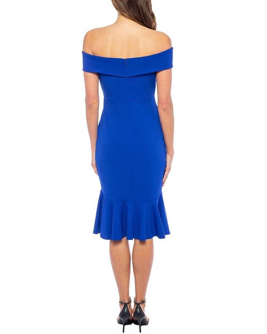 Marina Blue Midi Dress