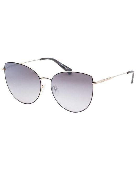 Longchamp Metallic Lo158S 60Mm Sunglasses