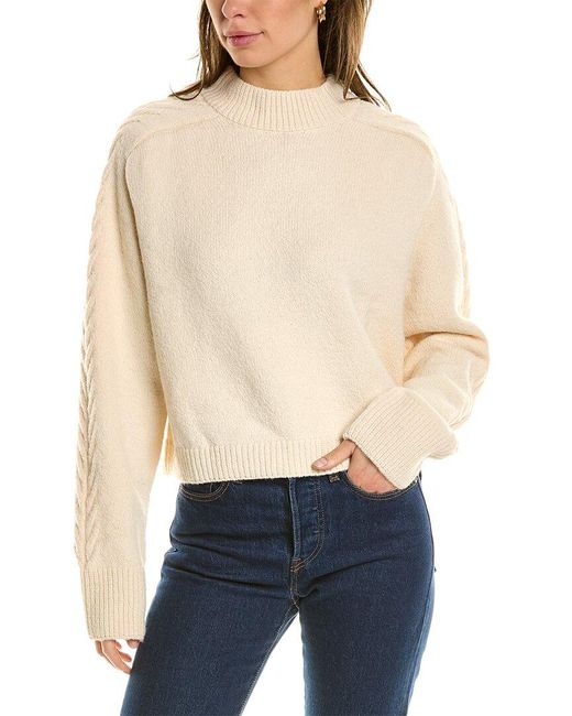 ANNA KAY Natural Wool-blend Sweater