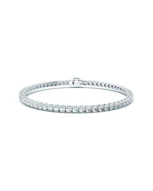 Lab Grown Diamonds White 14K 4.00 Ct. Tw. Lab-Grown Diamond Tennis Bracelet