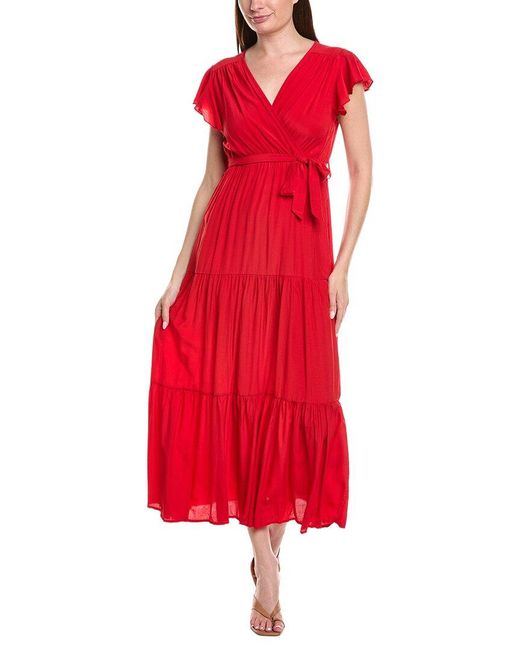 ANNA KAY Red Odama Maxi Dress