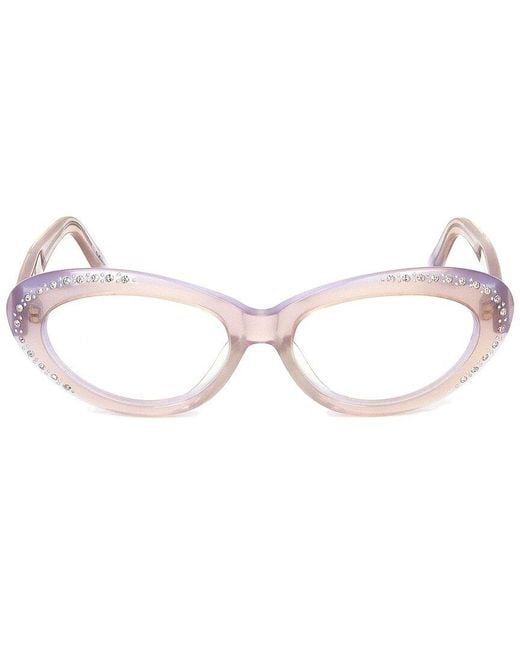 Linda Farrow White Agent Provocateur By Ap20 53mm Optical Frames