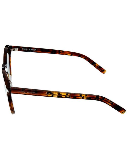 Saint Laurent Brown Classic6-30000165009 54mm Sunglasses
