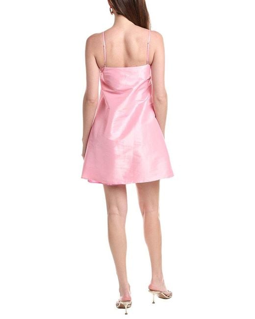 FLORA BEA NYC Pink Strober Mini Dress