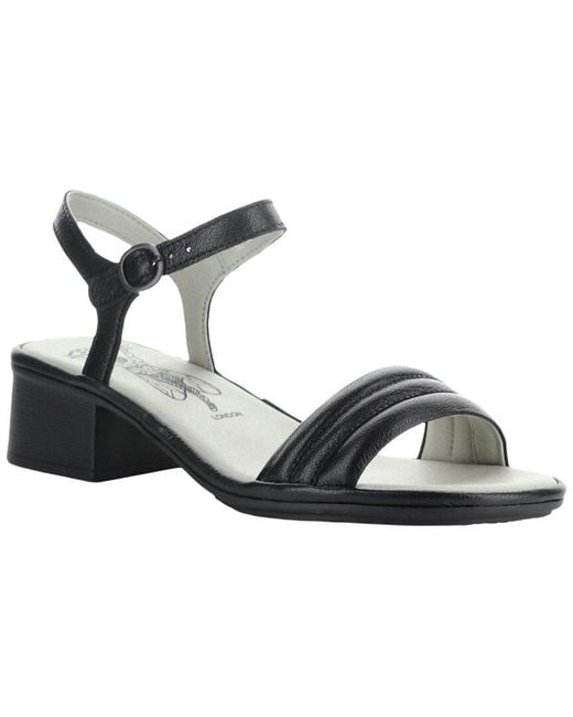 Fly London Metallic Eiva Leather Sandal