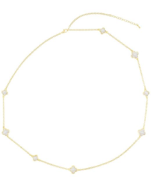 Adornia Natural Mother Of Pearl Necklace
