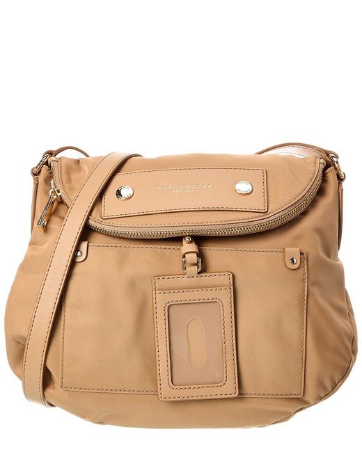 Marc Jacobs Natural Nylon Messenger Crossbody