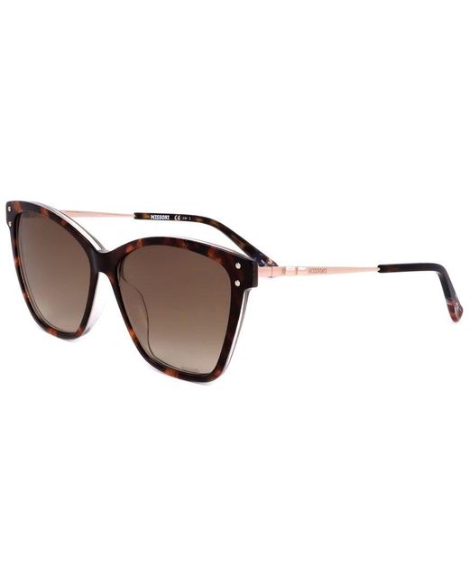 Missoni Brown Fashion 56Mm Sunglasses