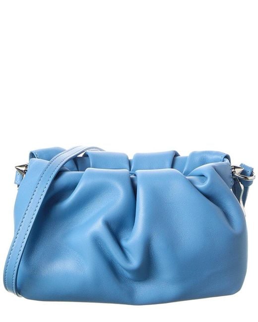 Christian Louboutin Blue Eva Mini Leather Crossbody