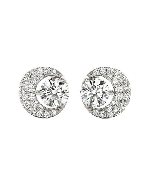 Diamond Select Cuts White 14K 1.25 Ct. Tw. Diamond Earrings