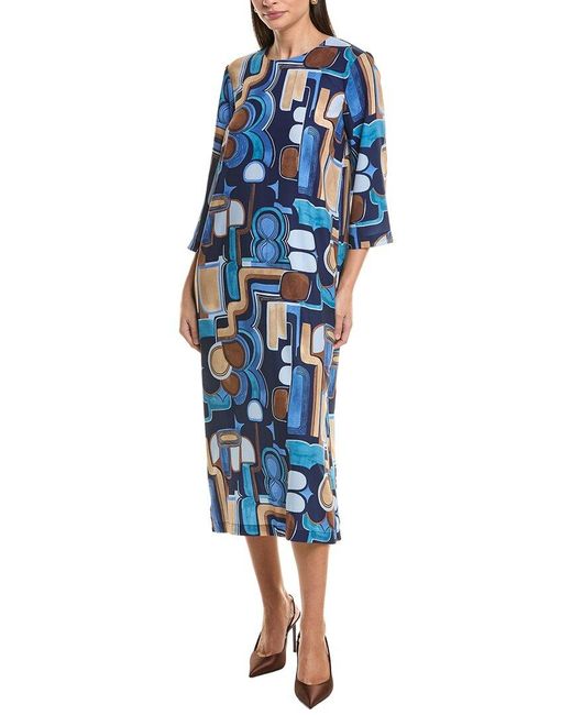 J.McLaughlin Blue Eldridge Dress