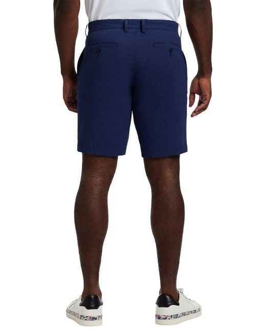 Robert Graham Blue Thresher Woven Short for men