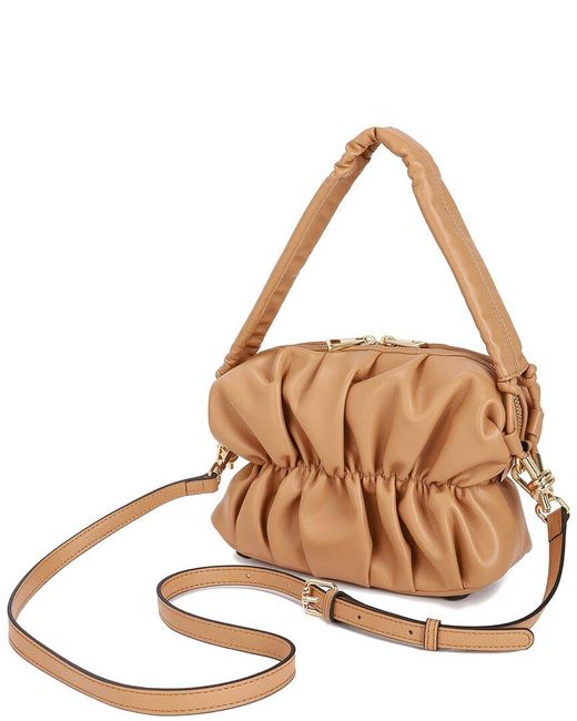 Tiffany & Fred Paris Brown Leather Crossbody