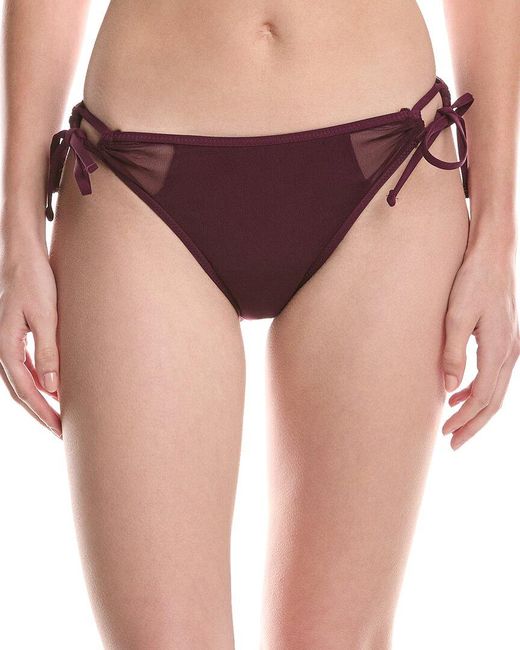 Becca Red Muse Cut Out Hipster Bottom