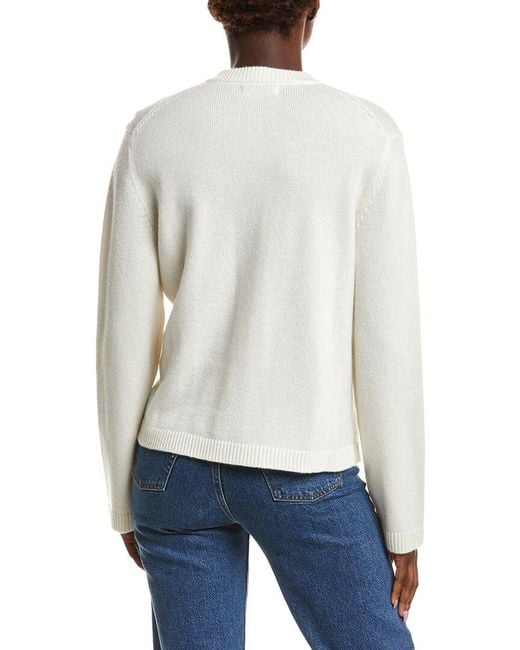 NAADAM White Premium Cashmere Sweater Jacket
