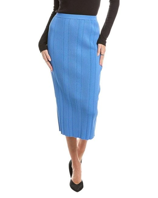 Proenza Schouler Blue Ryanne Skirt