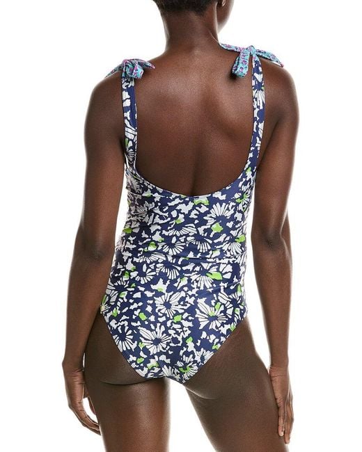 summersalt Blue The Tie Backflip One-Piece