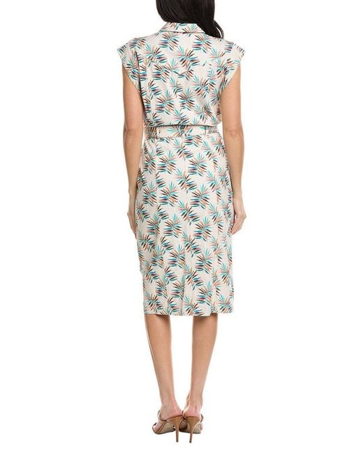 Allison Natural Avril Belted Shirtdress