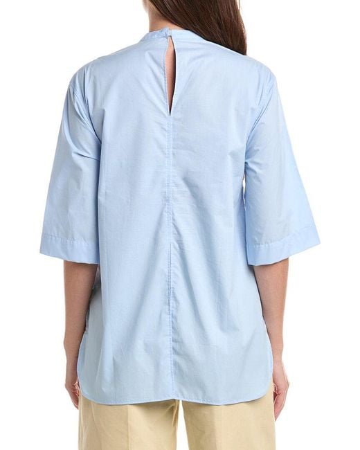 Officine Generale Blue Officine Generale Rim Top