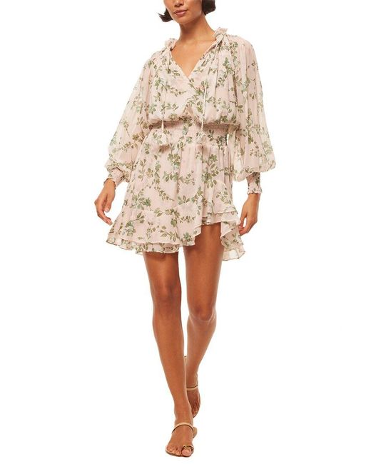 MISA Los Angles White Almaha Dress