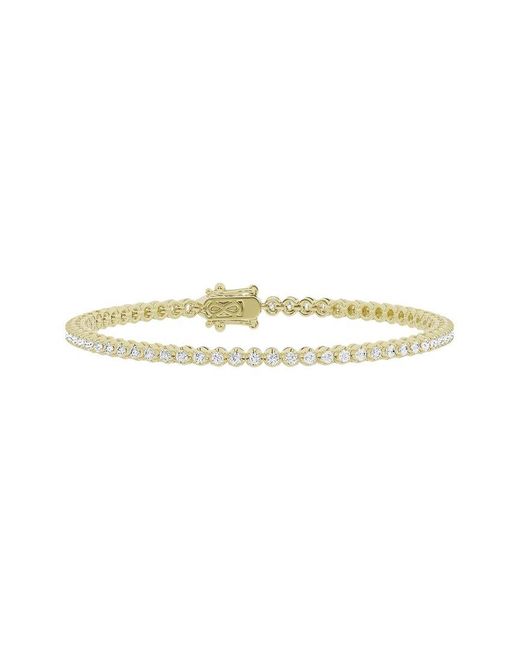 Lab Grown Diamonds White 14K 1.50 Ct. Tw. Lab-Grown Diamond Tennis Bracelet