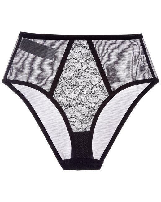 Wolford Gray Bonded To Leavers Shaping Brief