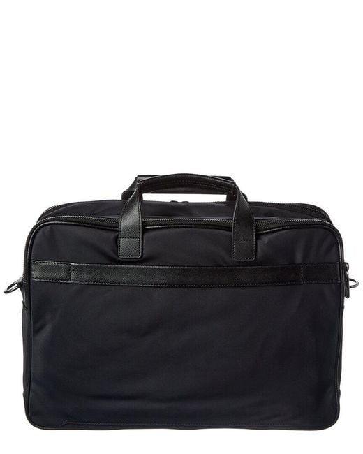 Cole Haan Black Carson Daily Briefcase for men