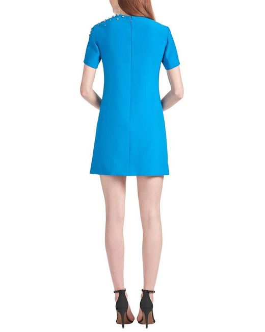 Sachin & Babi Blue Lauren Solid Dress