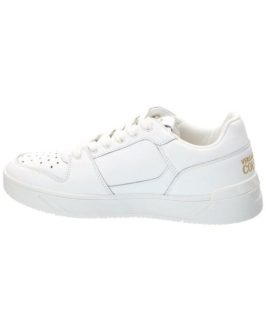 Versace Jeans Couture White Leather Sneaker for men