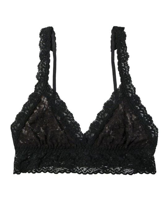 Hanky Panky Black Boxed Crossover Bralette