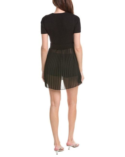GUIZIO Black 2Pc Evie Mini Dress & Short Set
