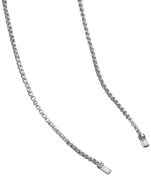 Karma and Luck Metallic Chain Necklace