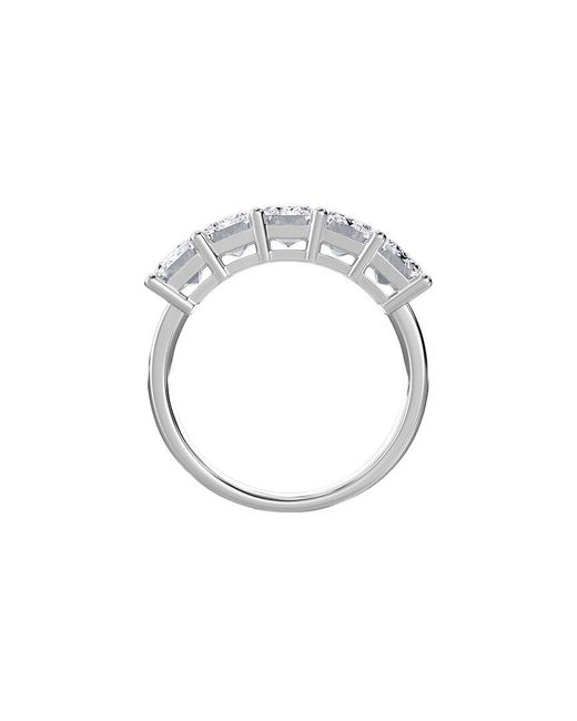 Diana M White Diana M. Fine Jewelry 14k 3.60 Ct. Tw. Lab Grown Diamond Half-eternity Ring