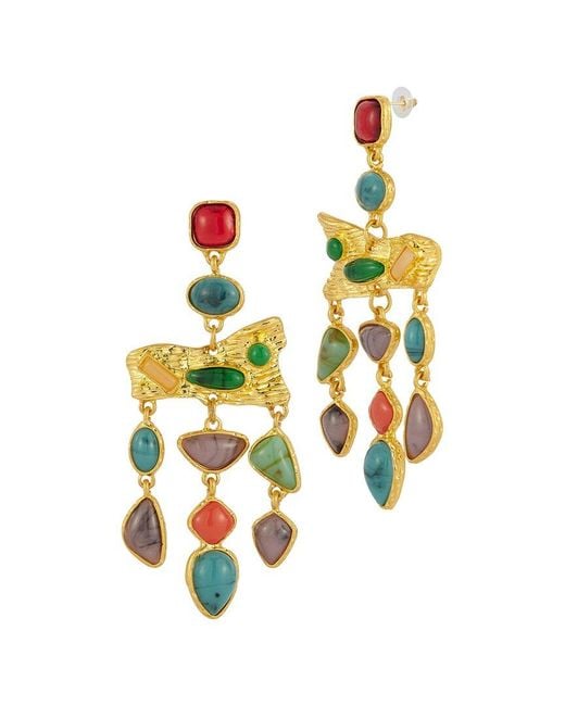 Sphera Milano White Plated Earrings