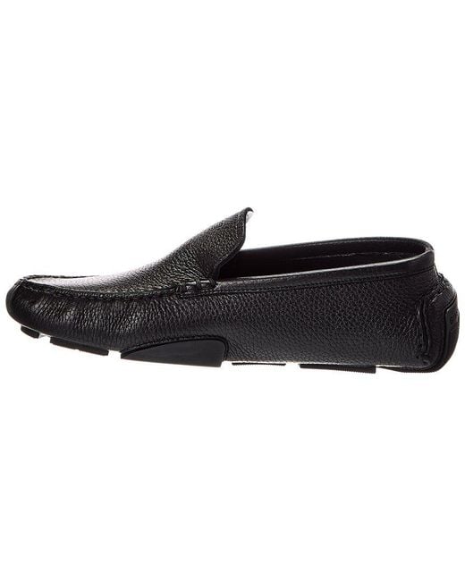 Givenchy Black Mr G Leather Car Shoe for men