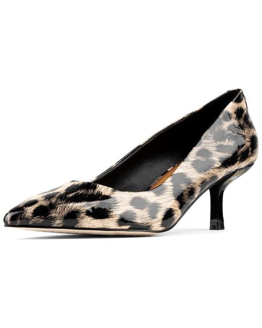 Donald J Pliner Black Calibra Leather Pump