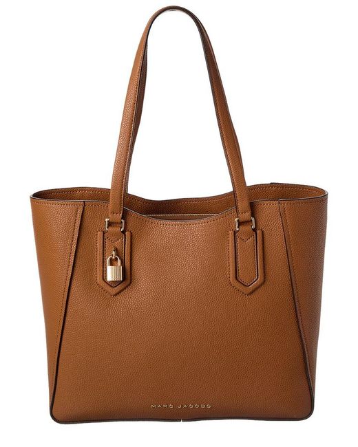 Marc Jacobs Brown Drifter Leather Work Tote