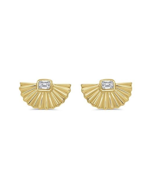 Sabrina Designs Multicolor 14K 0.22 Ct. Tw. Diamond Earrings