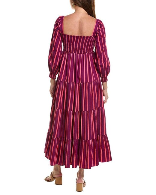 Garrie B Red Maxi Dress