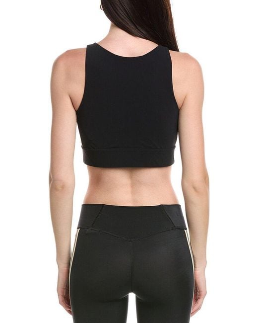 Palm Angels Black Logo Sports Top