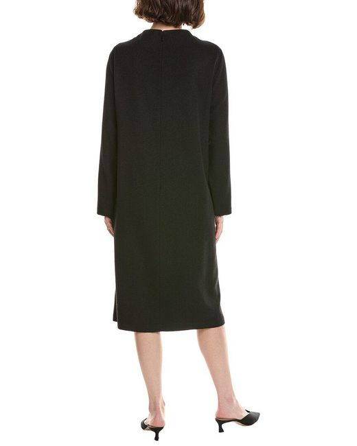 Lafayette 148 New York Black Camel Dress