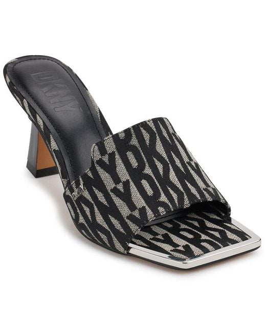 DKNY Black Kailyn Mule