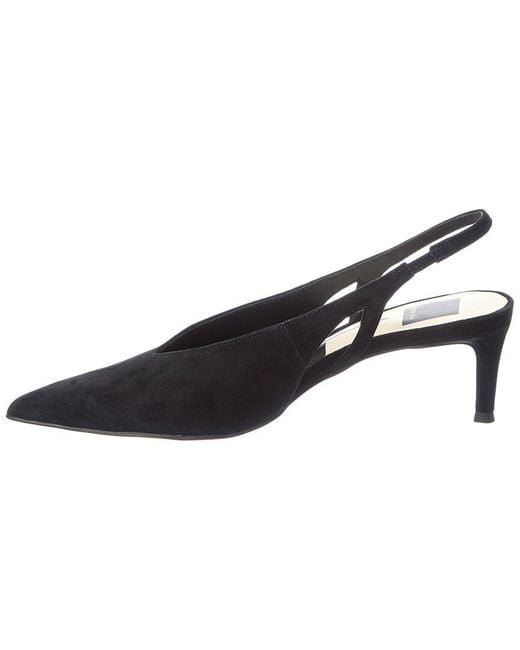 Dolce Vita Black Kolbie Suede Pump