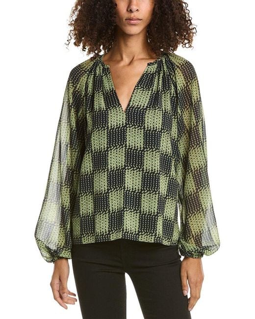 Ramy Brook Green Emmalyn Top